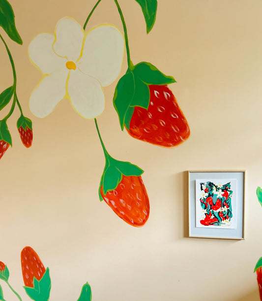 Strawberry Fever Dreams - Print