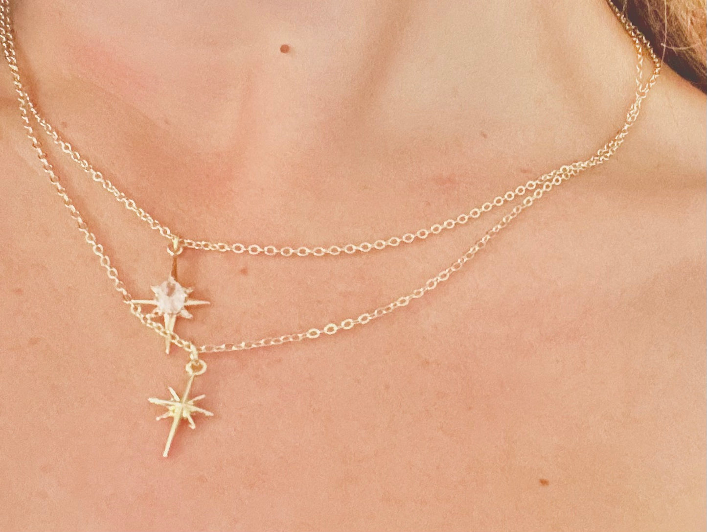 North Star Necklace Stack