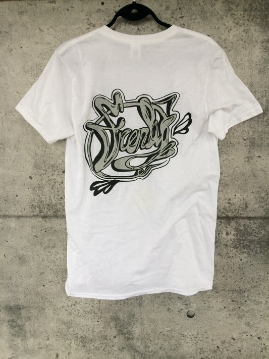 White Embroidered Soft Frenly T-Shirt